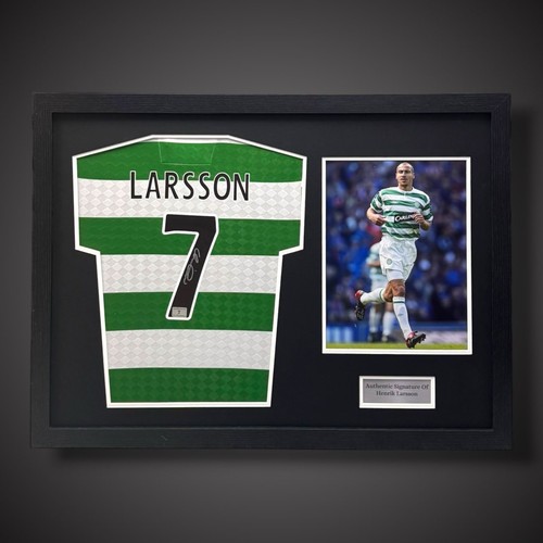 Henrik larsson hand signed - henrik,