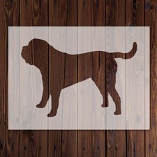 English Mastiff Stencil - 190 Micron Mylar