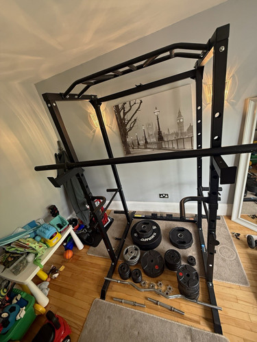 Power rack with pull - pull-up, bar