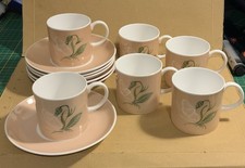 SET OF 6 SUSIE COOPER FLESH