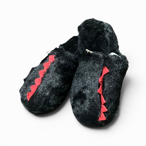 Boys dinosaur slippers - dinosaur,