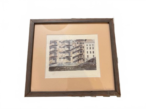 Vintage framed edinburgh urban - edinburgh,