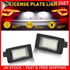 2x LED License Plate Light For