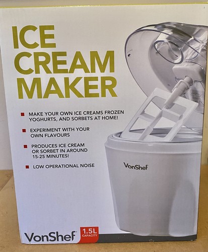 Vonshef ice cream maker - vonshef,