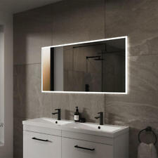 Sensio Glimmer Pro Illuminated Border Mirror bathroom bedroom 800mm shaver M 75