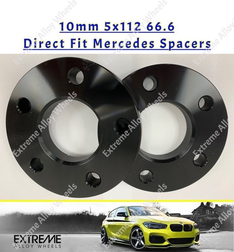 Alloy wheel spacers 10mm - alloy,