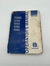 Ford New Holland operator's manual 8160 8260 8360 8560 book