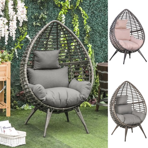 Eardop wicker rattan chair - wicker,