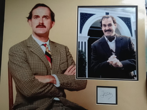 John cleese autograph signed - autograph,