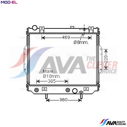 Radiator engine cooling - engine,