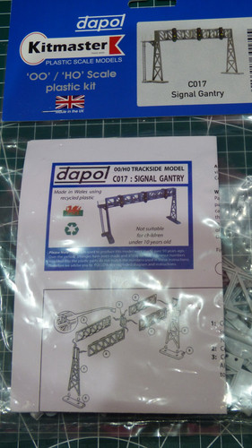 Dapol c017 signal gantry kit - signal,