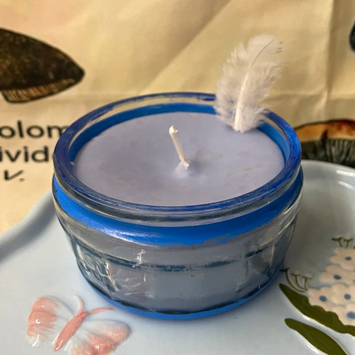 Homemade scented candle - homemade,