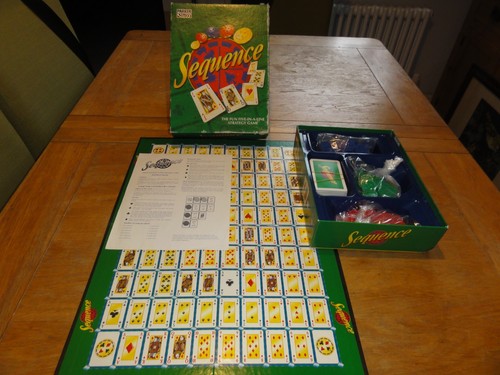Sequence board game complete - board,