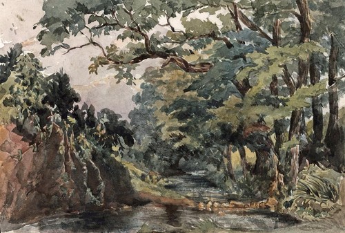 Watercolour painting - watercolour,