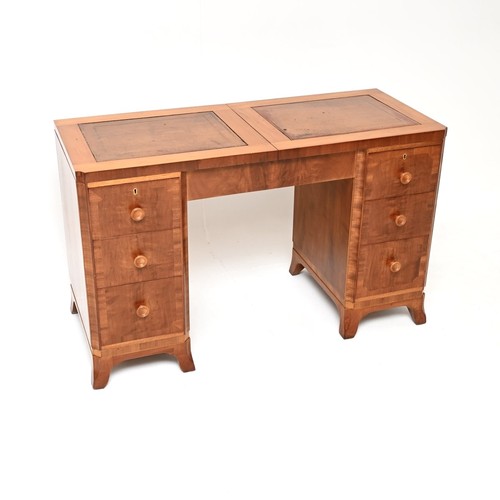 Art deco figured walnut - art,