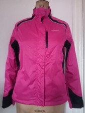 Muddy Fox Women's Pink Lightweight Cycling Jacket Windbreaker Size 10