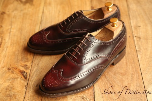 Loake shoemakers burgundy - shoemakers,