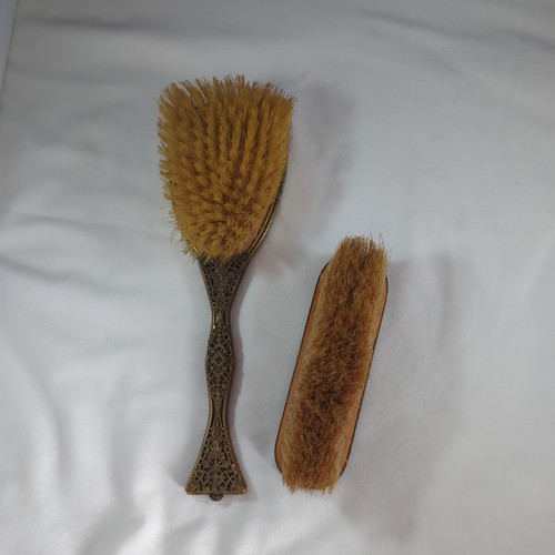 Vanity set brushes vintage - vanity,