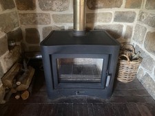Broseley Evolution 26 Wood Burning Boiler Stove. Multifuel 10Kw room 16Kw water