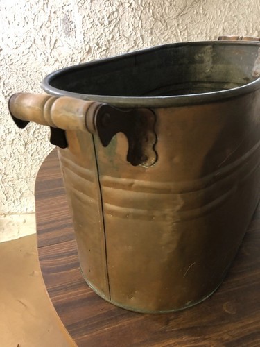 Old copper kettle - old,