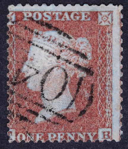 Sg29 1855 red - qv, 1d