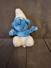 Vintage Smurf Teddy 1980