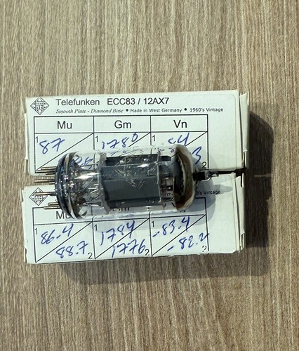 Téléfunken ecc83 tubes - ecc83,