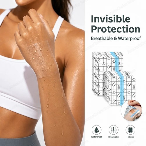 50pc transparent waterproof - 50pc,
