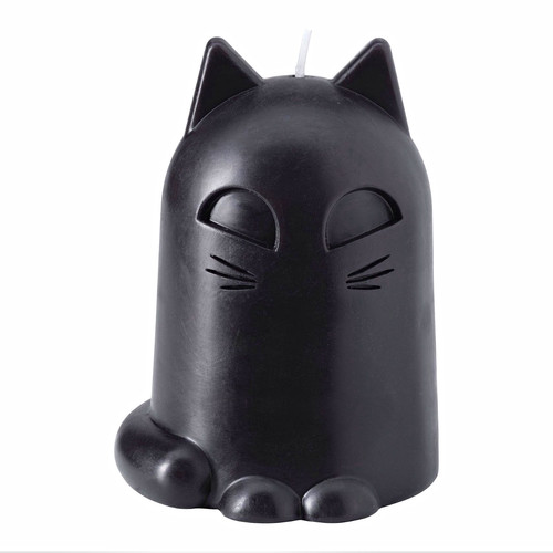 Ikea black cat shaped - black,