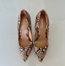 Snake skin Dune Court Shoe -