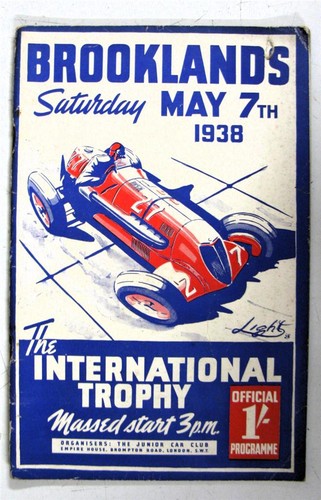 Brooklands official car racing - car,