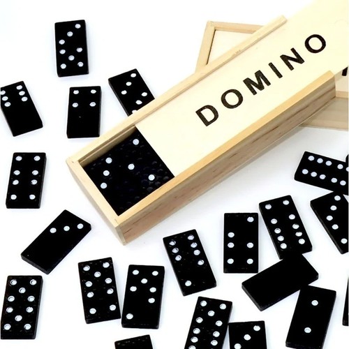 Piece wooden dominoes - 28-piece,