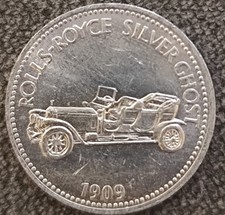 Medal - Shell Historic Cars