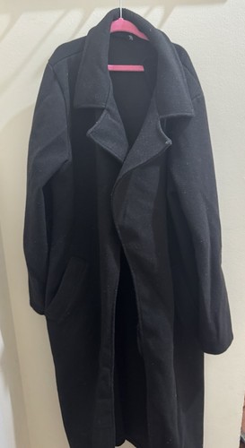 Women black cotton long - black,