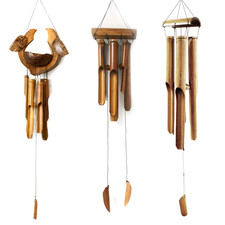 Bamboo Windchime Natural