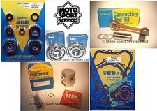 Yamaha YZ 125 2001 Mitaka Engine Rebuild Kit Rod Piston C Mains Gasket Seal 