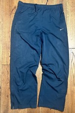 Blue Nike Tracksuit bottoms | wide leg | non-cuffed |L | same-day postage