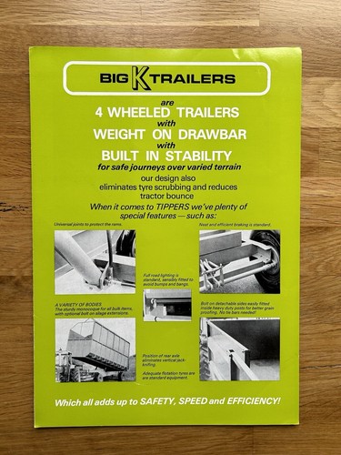 Big trailers leaflet - trailers,