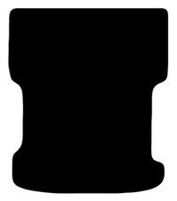 FOR VAUXHALL ASTRA G MK4 VAN REAR 1998 TO 2004 TAILORED BLACK VAN REAR FLOOR MAT
