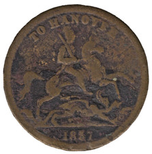 1837 Victoria to Hanover Token