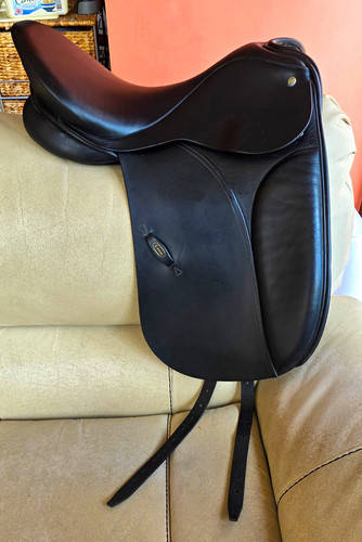 Jeffries dressage saddle - dressage,
