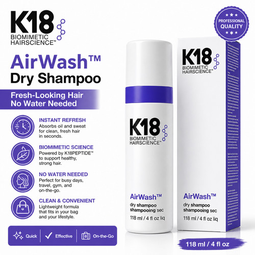 K18 airwash dry shampoo - dry,