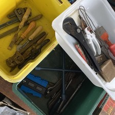 Vintage Tools large Bundle - Mixed Lot Of Useful Tools & Miscellaneous Items