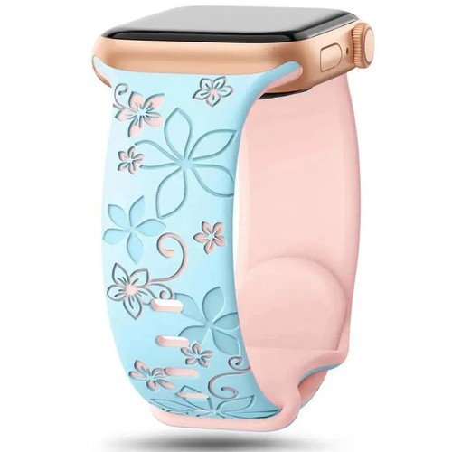 Flower silicone band - flower, apple