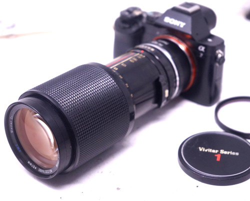 Sony mount adapted 210mm - sony,