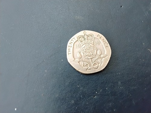 British twenty pence - a,