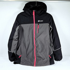 Berghaus Unisex Windproof & Waterproof Lightweight Grey Rain Coat Size 13 Years