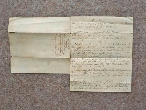 1805 middlesex handwritten - middlesex,