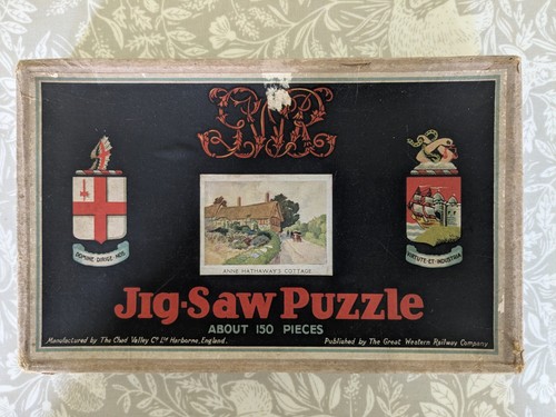 Original 1920 gwr - 1920's, jigsaw