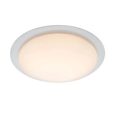 Camille Sparkle Effect RGB Flush Ceiling Light Remote Control - 42cm - New Boxed